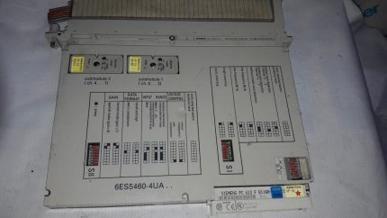 Siemens Simatic 6ES5460-4UA Analog Input Module 6ES54604UA 6ES5460-4UA13