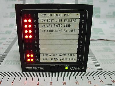 Selco NWS M1000-24-60B Easterline Auxitrol Carla Alarm Annunciator Selco
