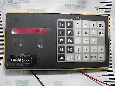 BURR-BROWN TM76 Control Panel BB TM76 3895