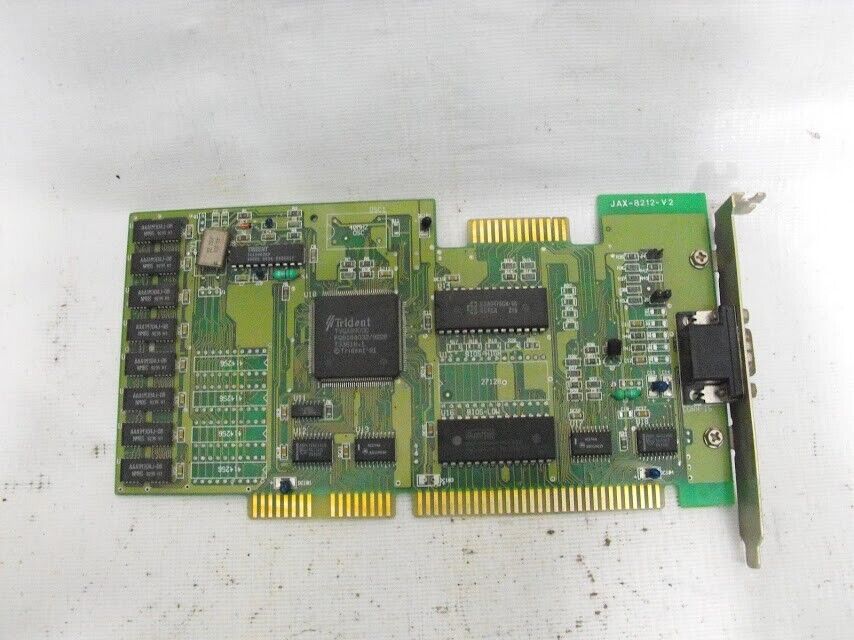 Trident Microsystms INC. JAX-8212-V2 TVGA BIOS C3.0 1024k ISA VGA Card - Image 5