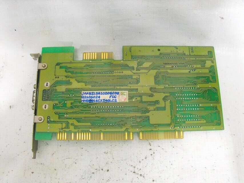 Trident Microsystms INC. JAX-8212-V2 TVGA BIOS C3.0 1024k ISA VGA Card - Image 4