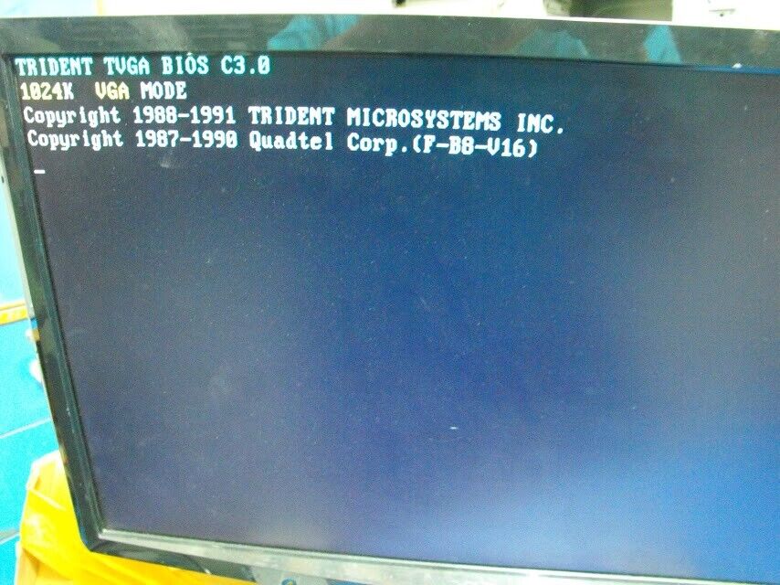 Trident Microsystms INC. JAX-8212-V2 TVGA BIOS C3.0 1024k ISA VGA Card - Image 2