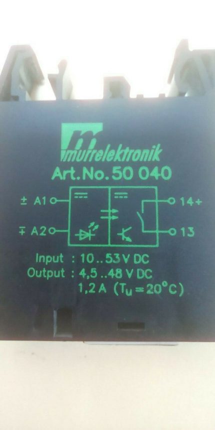 Murr Elektronik 50040 optocoupler Module 10937