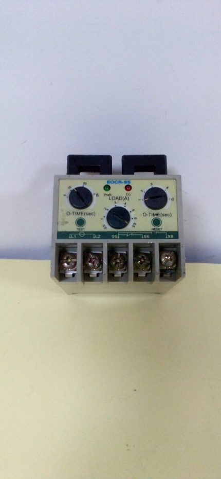 Samwha EOCR SS-05 R 220 Miniature Current Voltage Overload Relay Protection Test