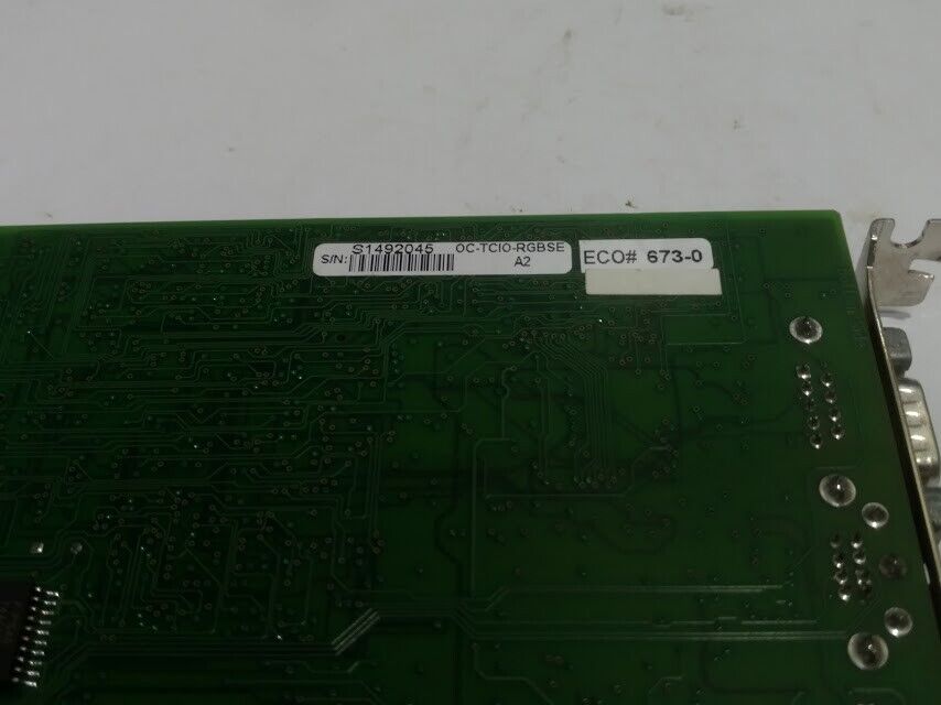 Coreco iMaging 0C-TCI0-RGBSE A2 Oculus TCi RGB-SE XR-M130-10940 PCI Vision Card - Image 7