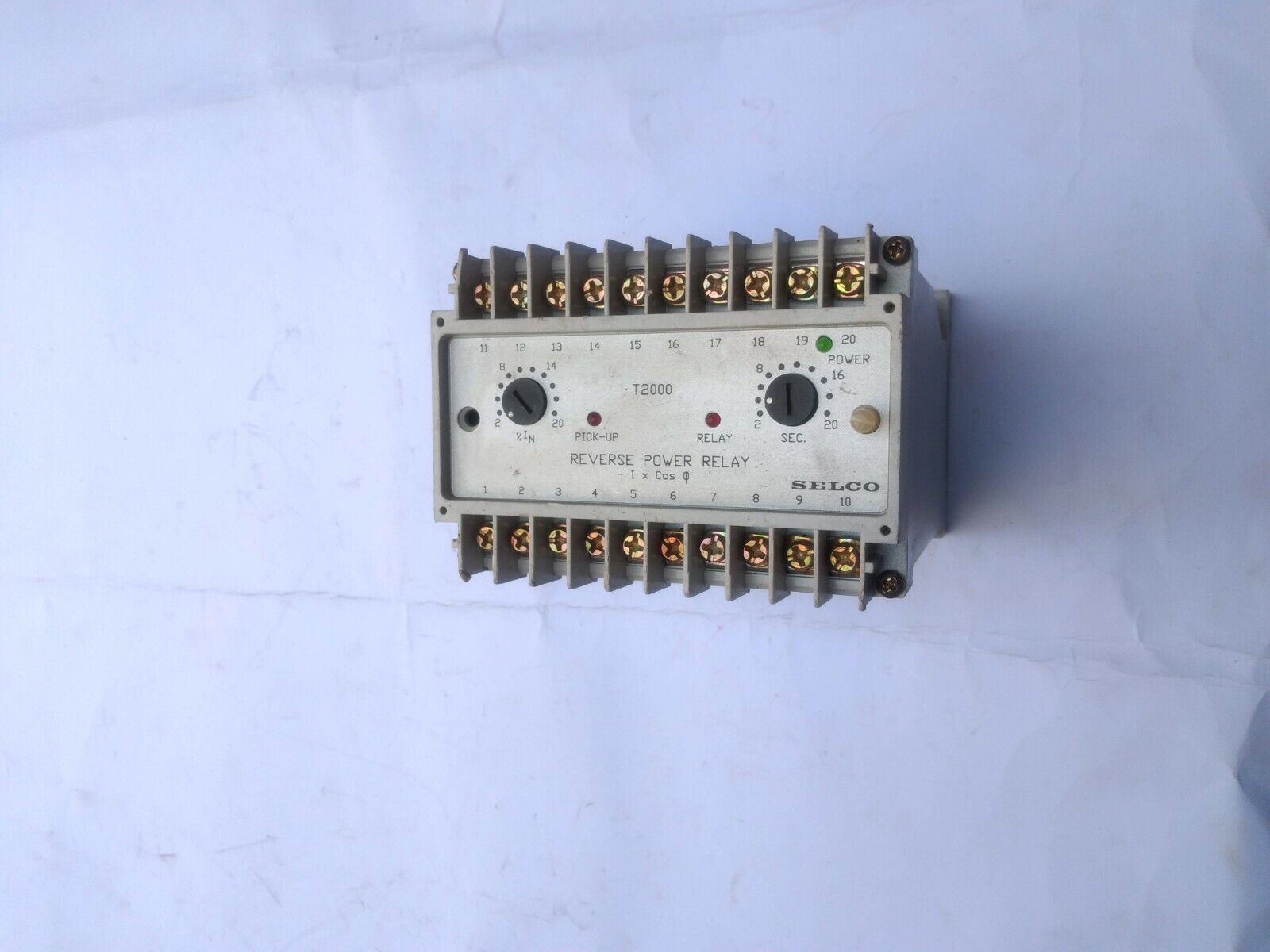 Selco T 2000-04 Reverse Power Relay 110V 100V 5A T2000 - Image 3