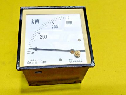 celsa 1200/5a  380v Kw panel meter Kilo Watt Monitor