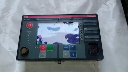 ABB REF542plus 1VCF750090 Rev 2.6 Sw Rev V4D02-4 HMI *LCD Damage