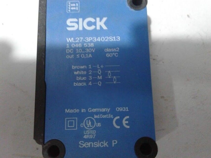 Sick WL27-3P3402S13 Photoelectric Retro-Reflective Array Sensor - Image 2