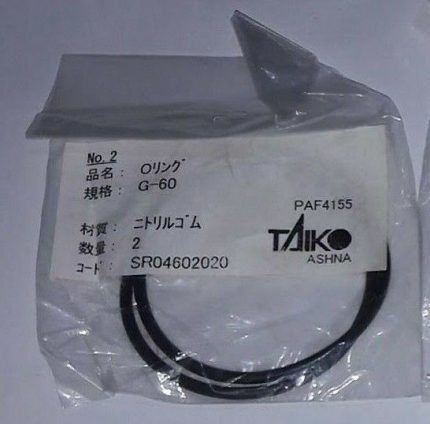 Taiko Kikai Industries Co. Ltd O-Ring G-60 SR04602020 Taiko Ashna Genuine Part