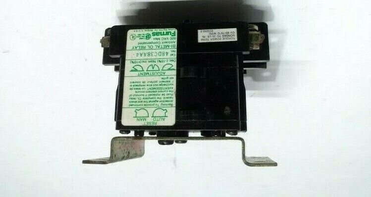 FURNAS ELECTRIC CO.48DC38AA4 Bi-Metal OVERLOAD RELAY 600 VAC - Image 2