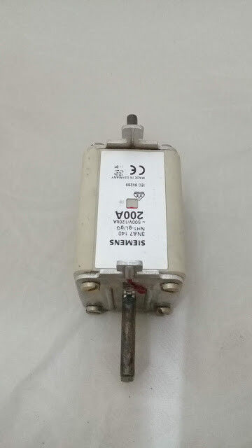 Siemens 3NA7 140 NH1-gL/gG 200A Fuse 3NA7140NH1gLgG - Image 2