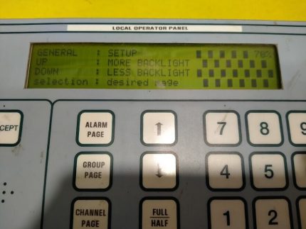 Siemens N98.79304 Rev. A LOP Rev. 1.08D N9879304 E43 Wheelhouse Console
