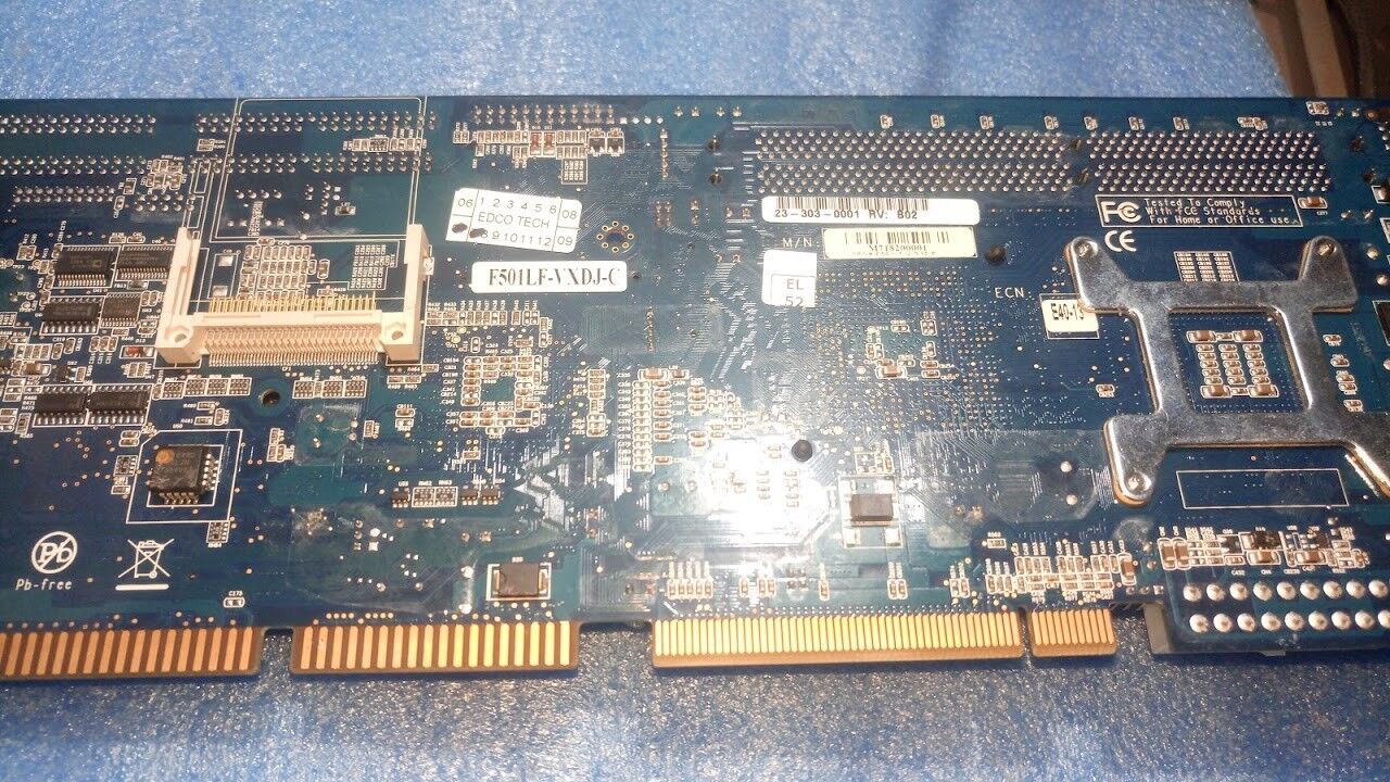 Protech Prox F501LF-VXDJ-C SBC F5015X-DJ Industrial PC Celeron M 1.3Ghz 1GB Dual - Image 9
