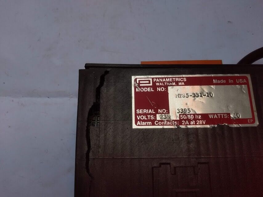 Panametrics MTS5-331-10 Digital Hygrometer Series 5 Moisture Target MTS533110 - Image 5