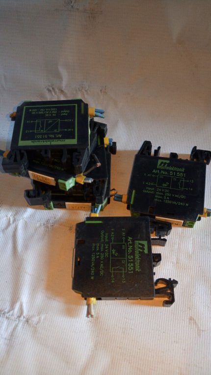 murrelektronik 51551 RMM 11/24 OUTPUT RELAY Murr Elektronik lot of 50