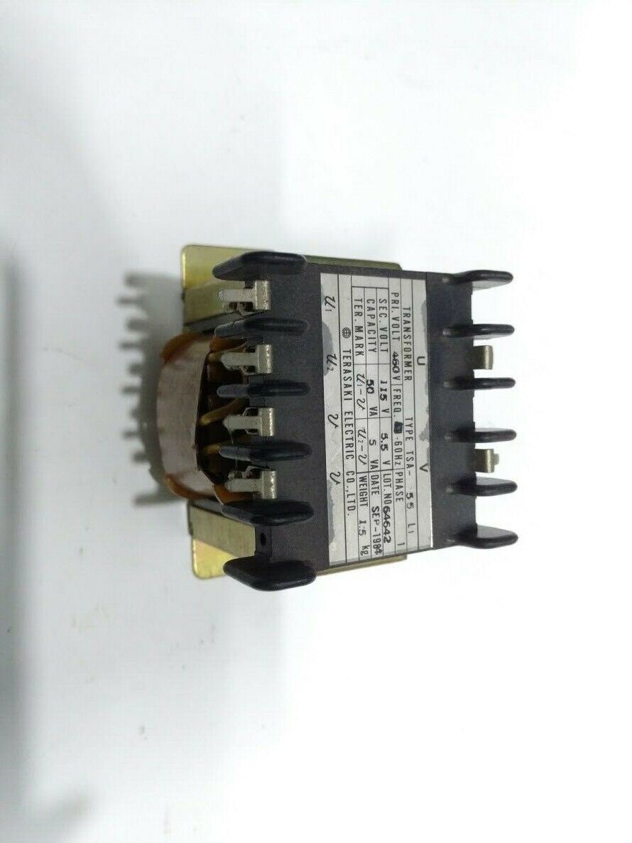 New Terasaki TSA-55 L1 Pri 460V 115V Transformer - Image 5