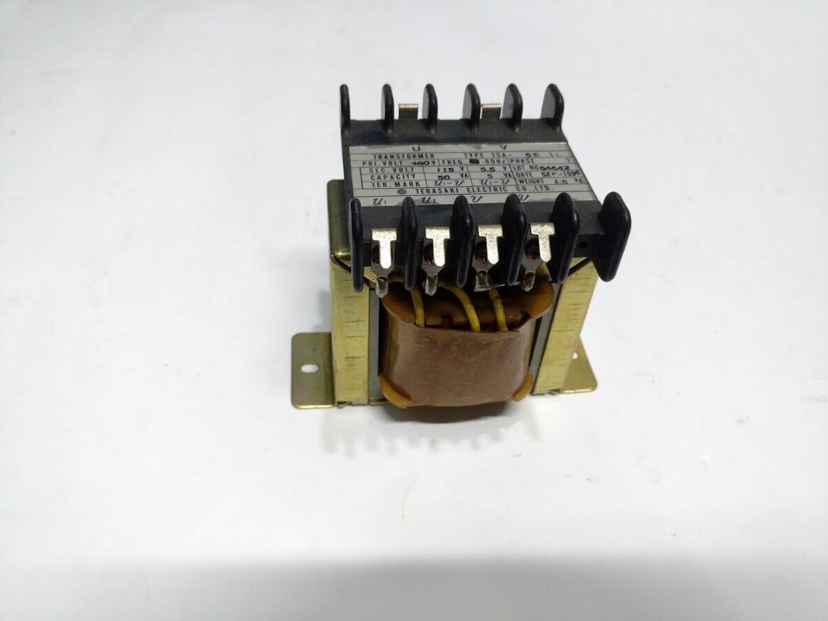New Terasaki TSA-55 L1 Pri 460V 115V Transformer - Image 2
