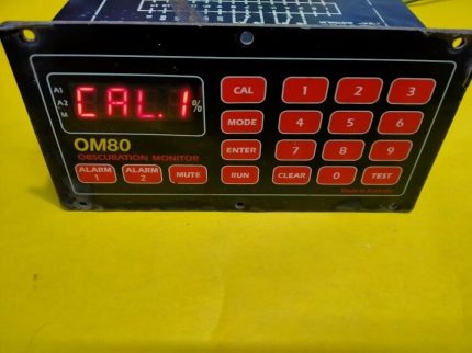 BHO Control EOM80 Obscuration Monitor OM80 V 3.11 XP Version. V4.1-V6 OM80SM-1.3