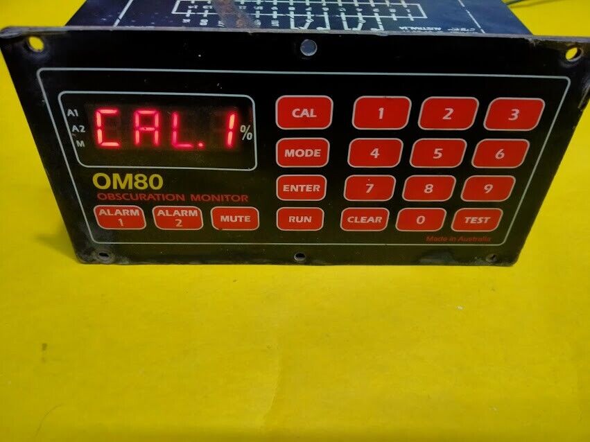 BHO Control EOM80 Obscuration Monitor OM80 V 3.11 XP Version. V4.1-V6 OM80SM-1.3