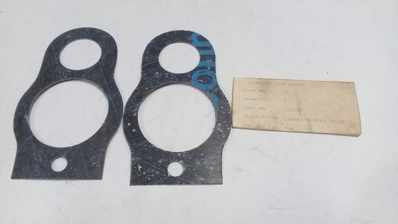 Cameron International Corporation 102209 Gasket 2pcs For Direct Valve Marine - Image 3
