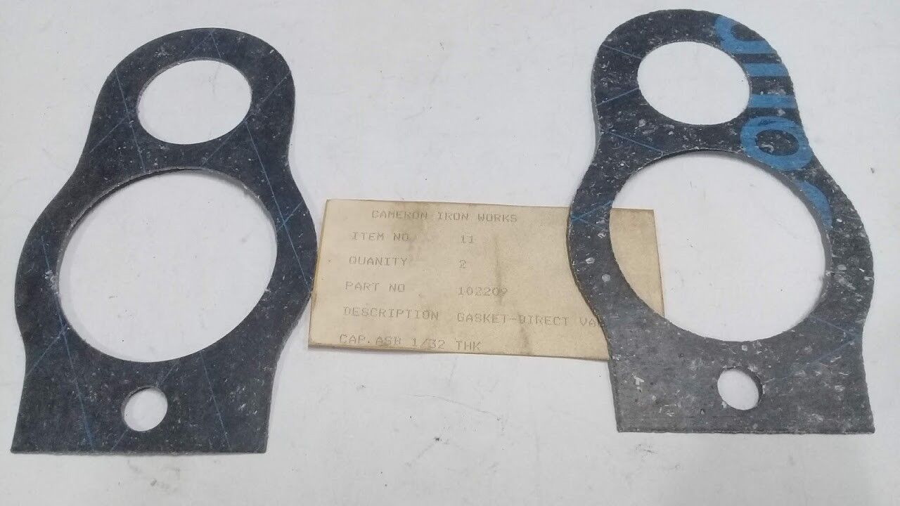 Cameron International Corporation 102209 Gasket 2pcs For Direct Valve Marine - Image 4