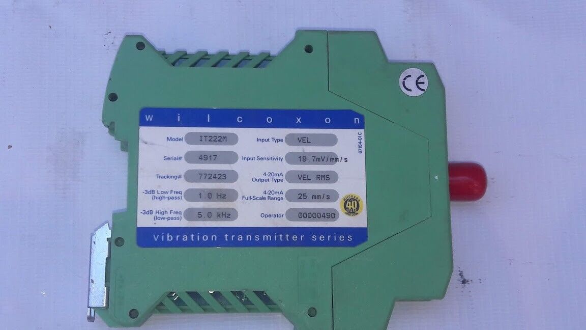 wilcoxon Sensing Technologies iT Series Model IT222M VEL Vibration Transmitter - Image 5