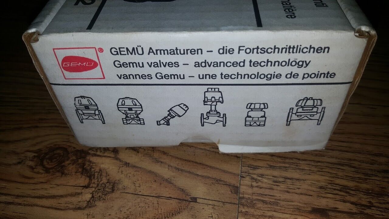 New GEMU Vavle TYP 202 kunststoffventil plastic vavle 220v 50hz - Image 3