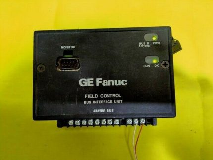 GE Fanuc IC670GBI002F Field Control Bus Interace Unit Genius Bus Intf. Unit