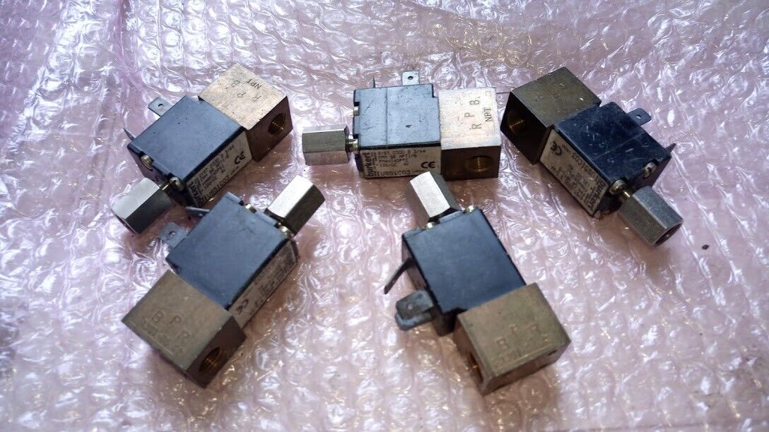 Bürkert US51C03 SYST 0300 D 3/64 FPM BR NPT 1/8 PMAX 140PSI 120/UC Solenoid Val - Image 5