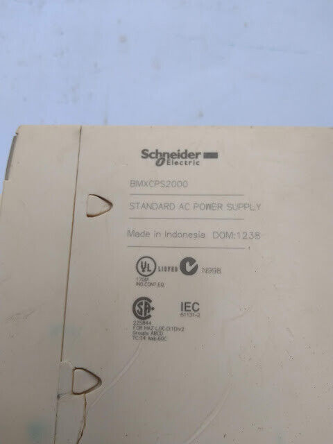 Schneider Electric BMXCPS2000 PV03 RL07 PLC PSU Modicon M340 Series CPS2000 - Image 6