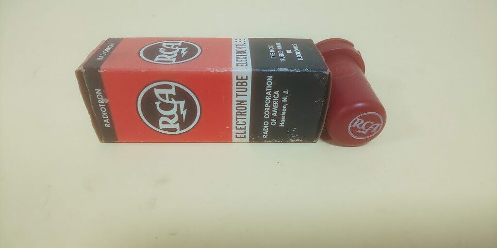 RCA Electron 5693 Red Radiotron Vacuum Tube - Image 2