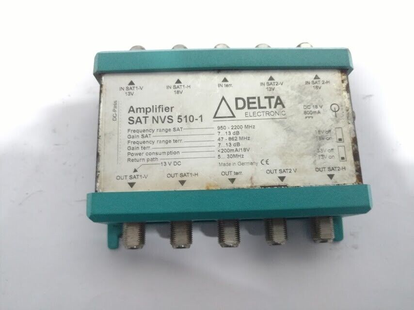Delta Electronic Inc.Nachverstärker NVS 510-1 Amplifier DC 18 V - Image 8