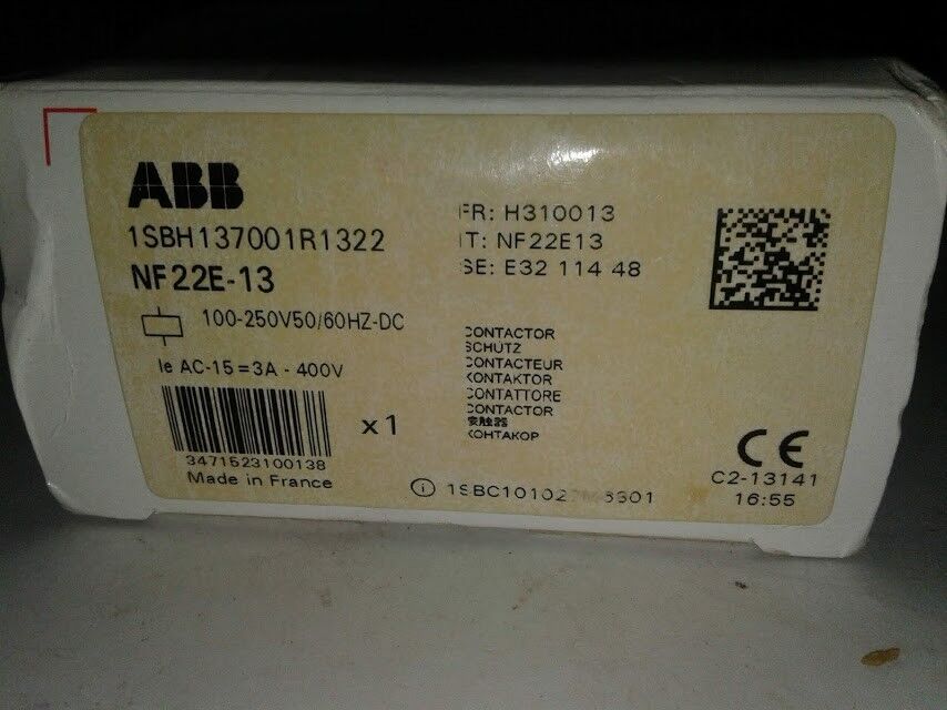 New ASEA Brown Boveri NF22E-13 1SBH137001R1322 Relay Contactor *BNIB - Image 9