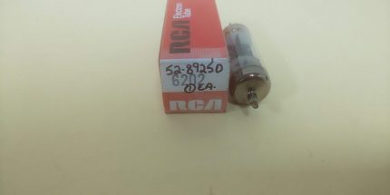 RCA Electron 6202  Radiotron Vacuum Tubes Gray Glass