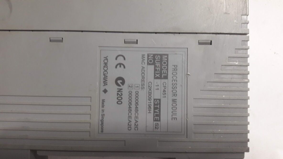 Yokogawa CP451-11 S2 Yokogawa Processor Module CP451 Suffix 11 Stype S2 - Image 4