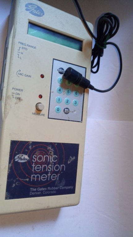 Gates Rubber Sonic Tension Meter/Model A