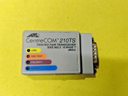 ALLIED TELESIS AT210-TS TWISTED PAIR TRANSCIEVER