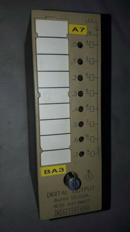 Siemens Simatic S5 6ES5 441-8MA11 E-Stand 05 Digital Output Module 6ES54418MA11