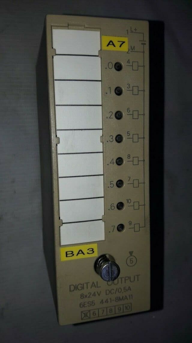Siemens Simatic S5 6ES5 441-8MA11 E-Stand 05 Digital Output Module 6ES54418MA11