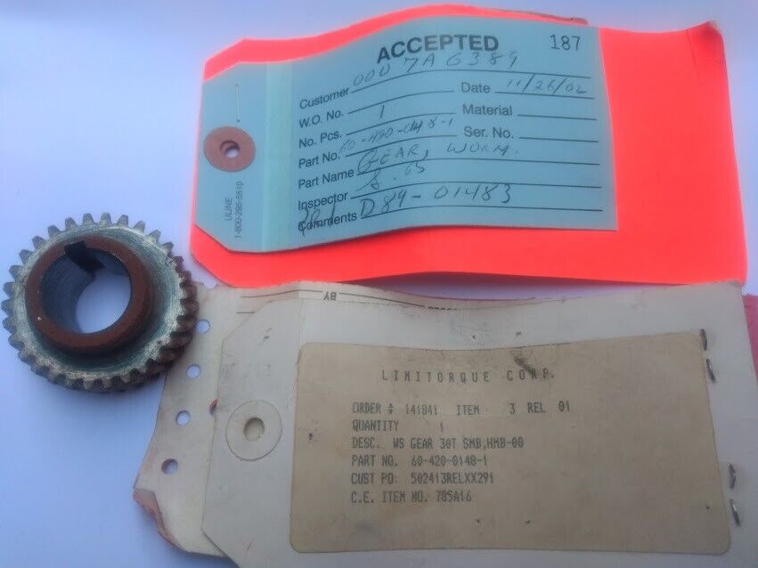 Ws Gear 30T SMB,HMB-00 P/N 60-420-0148-1 ws gear 6042001481 New - Image 2