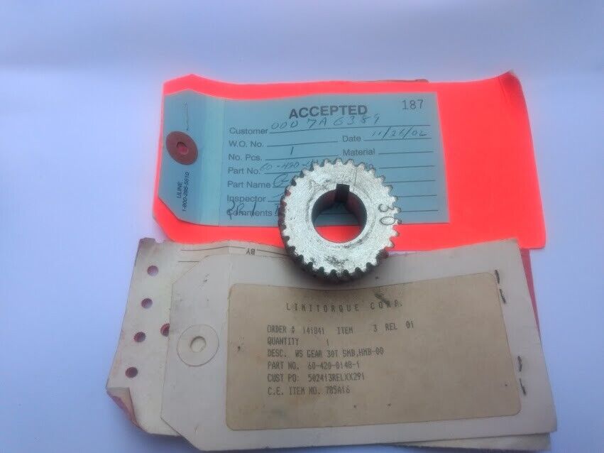 Ws Gear 30T SMB,HMB-00 P/N 60-420-0148-1 ws gear 6042001481 New