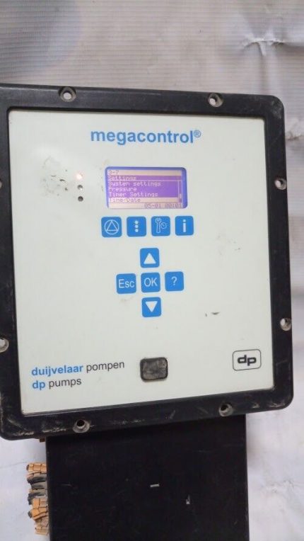 Dp Pumps Megacontrol KSB Nr 01123861 Booster Controller Duijvelaar Pompen