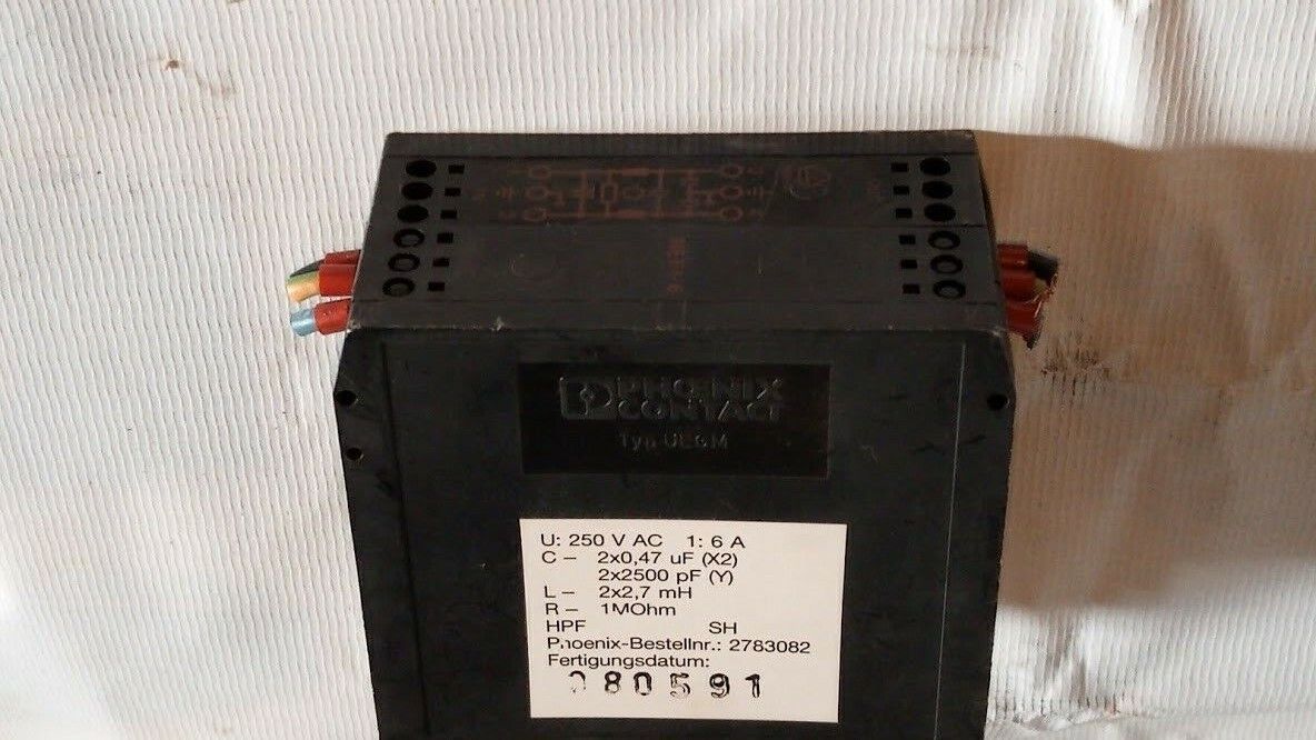 Phoenix contact NEF 1-6 2783082 EMC filter Mains interference filter - Image 3