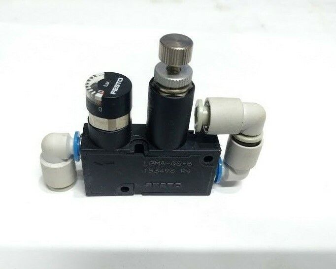 New Festo LRMA-QS-6 Pneumatic Regulator LRMAQS6