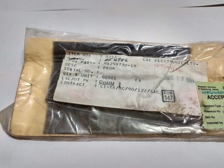 CAE Electronics LTD MA259730-18 Prom MA25973018 New - Image 5