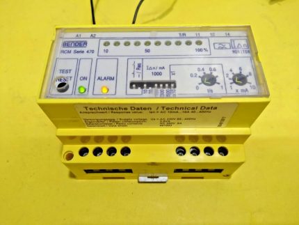 Bender RCMA470LY Residual current monitor RCMA 470 Software D54 V2.1