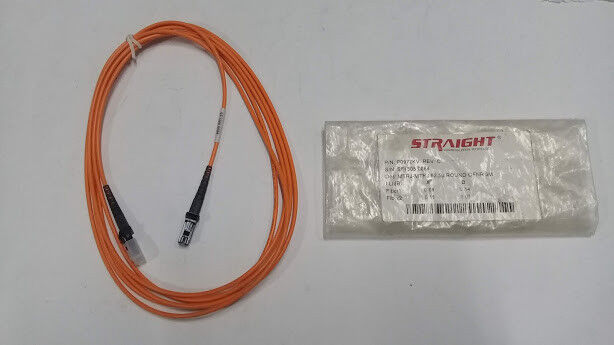 Straight P0972KV Rev C MTRJ-MTRJ 65.5u Round ofnr 3m Fiber Optic Cable