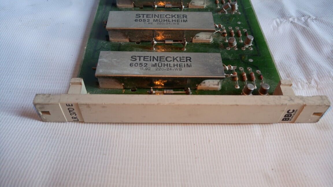 Asea Brown Boveri ABB/BBC GJR2 2420 00 R1 PC Board Relay LR370E - Image 4