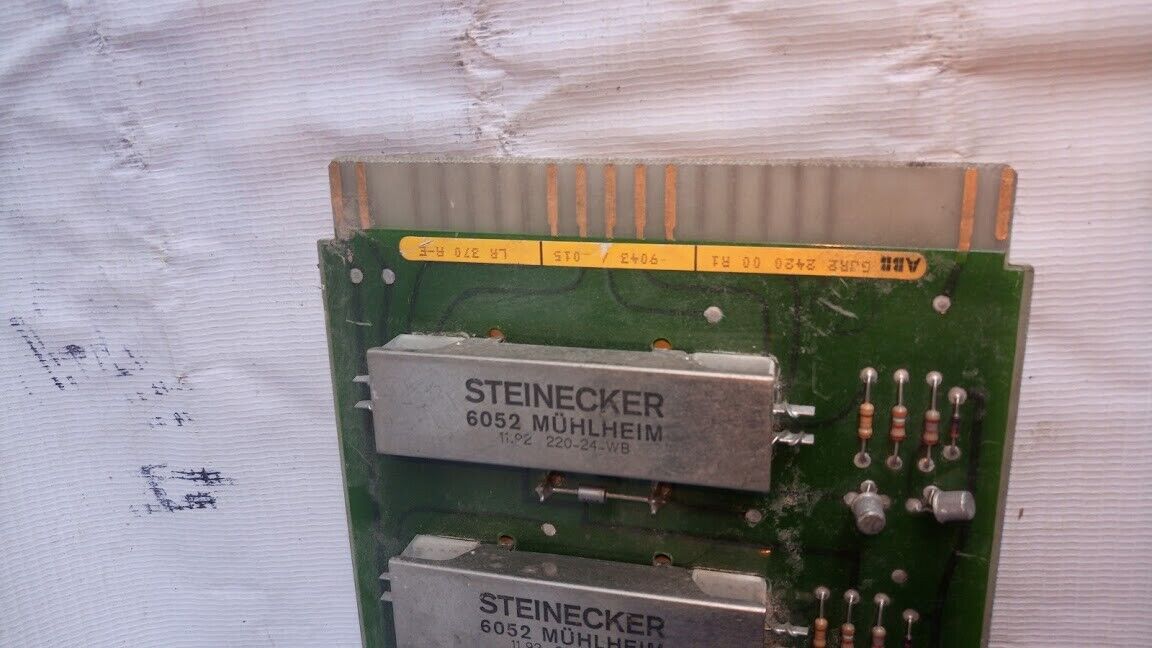 Asea Brown Boveri ABB/BBC GJR2 2420 00 R1 PC Board Relay LR370E - Image 3